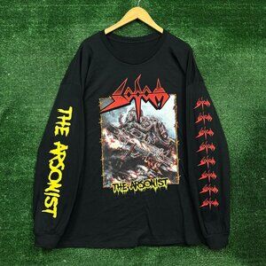 Sodom The Arsonist Thrash Metal Band LS Shirt Size 3XL